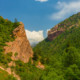 Необычные горы и водопад Кожо-Келена
